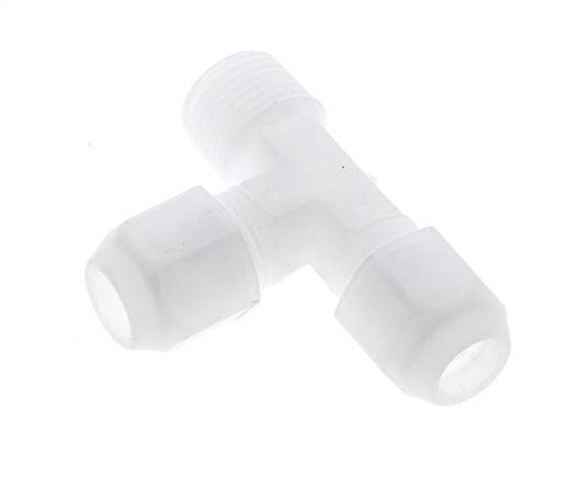4x6mm PP T-Shape Hose Fitting 10bar/145psi