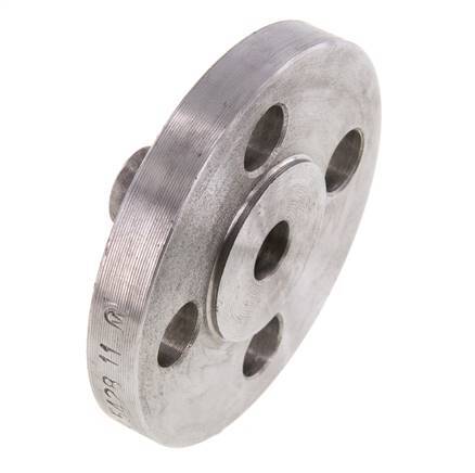 Welding Neck Flange DN10-PN16 17.2mm Black Steel DIN 2633