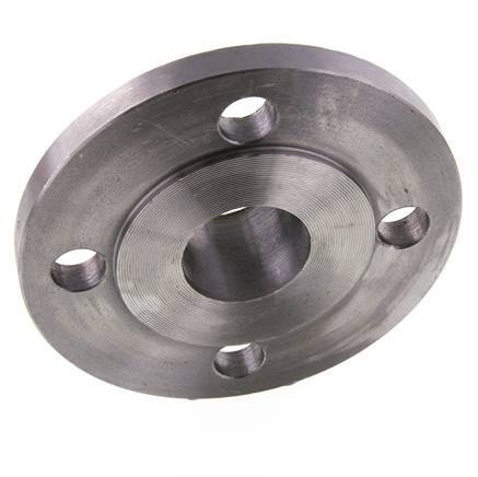Welding Neck Flange DN100-PN16 114.3mm Black Steel DIN 2633 And EN 1092-1 (Type 11)