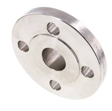Welding Neck Flange DN125-PN40 139.7mm 1.4571 DIN 2635 And EN 1092-1 (Type 11)