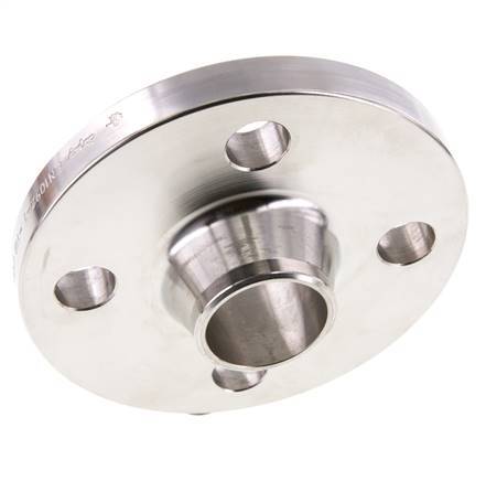 Welding Neck Flange DN40-PN40 48.3mm 1.4571 DIN 2635 And EN 1092-1 (Type 11)