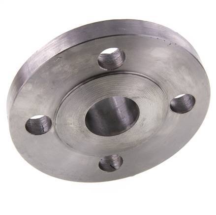 Welding Neck Flange DN40-PN40 48.3mm Black Steel DIN 2635 And EN 1092-1 (Type 11)