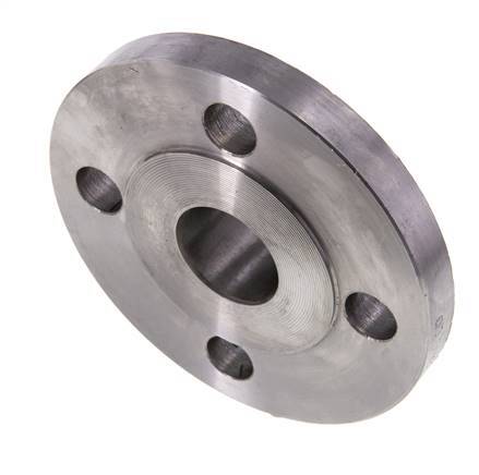 Welding Neck Flange DN40-PN40 48.3mm Black Steel DIN 2635 And EN 1092-1 (Type 11)