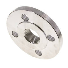 Threaded Flange DN80-PN16 Rp 3'' Stainless Steel 1.4571 DIN 2566 And EN 1092-1 (Type 13)