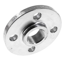 Threaded Flange DN125-PN16 Rp 5'' Zinc-Plated Steel DIN 2566 And EN 1092-1 (Type 13)