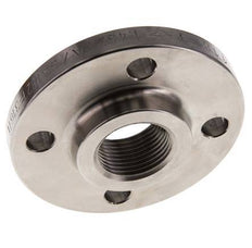 Threaded Flange DN25-PN6 Rp 1'' Stainless Steel 1.4571 DIN 2565 And EN 1092-1 (Type 13)