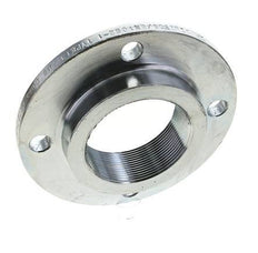 Threaded Flange DN65-PN6 Rp 2-1/2'' Zinc-Plated Steel DIN 2565 And EN 1092-1 (Type 13)