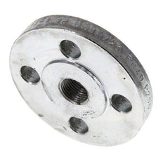 Threaded Flange DN15-PN40 Rp 1/2'' Zinc-Plated Steel DIN 2567 And EN 1092-1 (Type 13)