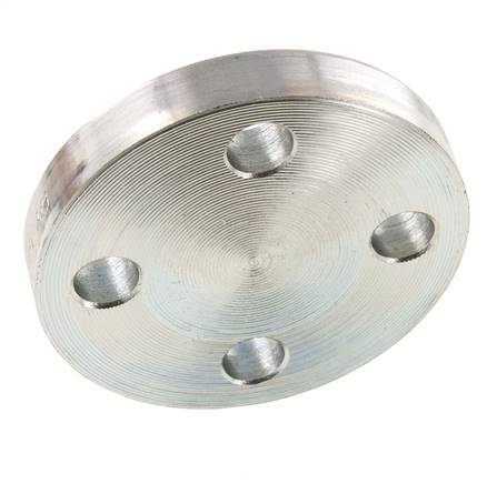 Blind Flange DN15-PN16 Zinc-Plated Steel DIN 2527
