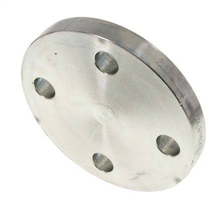 Blind Flange DN32-PN16 Zinc-Plated Steel DIN 2527