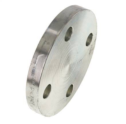 Blind Flange DN32-PN16 Zinc-Plated Steel DIN 2527
