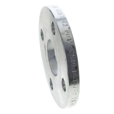 Loose Flange DN250-PN10 Galvanized Steel Solid Material DIN 2642 And EN 1092-1 (Type 02)