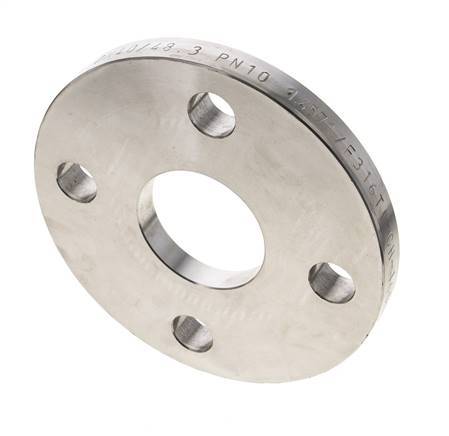 Loose Flange DN80-PN10 Stainless Steel 1.4571 Full Material DIN 2642 And EN 1092-1 (Type 02)
