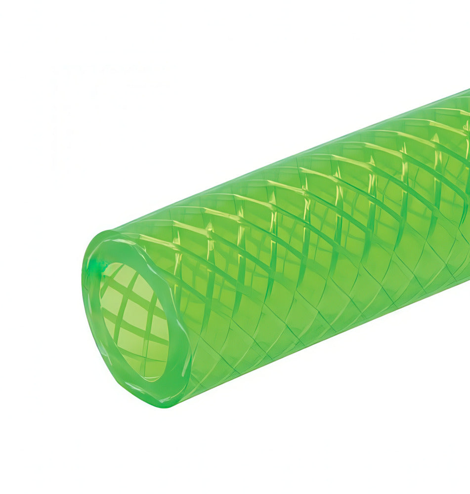 PVC universal liquid hose 6x12 mm 25 m Green colour