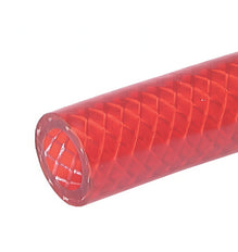 PVC universal liquid hose 13.2x19.8 mm 25 m Red colour food-grade