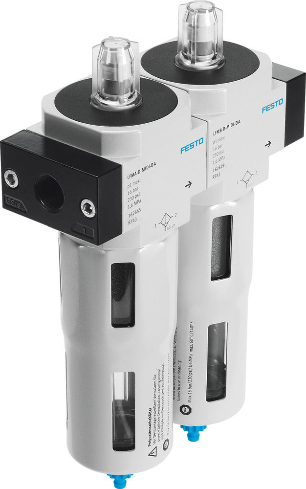 Festo Fine Filter Combination 1-16bar 0.01µm Mini - 532865 | Tameson.com