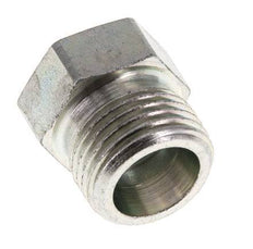 10S Zinc plated Steel Closing Plug for Tubes 630 Bar DIN 2353