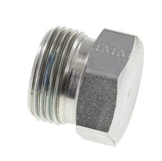 20S Zinc plated Steel Closing Plug for Tubes 400 Bar DIN 2353