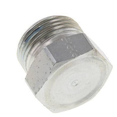 20S Zinc plated Steel Closing Plug for Tubes 400 Bar DIN 2353