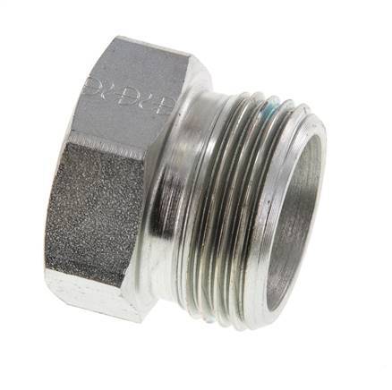 20S Zinc plated Steel Closing Plug for Tubes 400 Bar DIN 2353