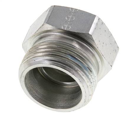 20S Zinc plated Steel Closing Plug for Tubes 400 Bar DIN 2353
