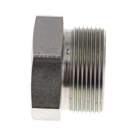 30S Zinc plated Steel Closing Plug for Tubes 400 Bar DIN 2353