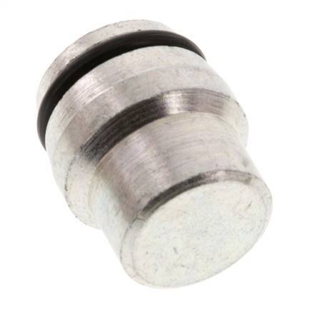 15L Zinc plated Steel Closing Plug for Cutting Ring Fittings 315 Bar DIN 2353 [5 Pieces]