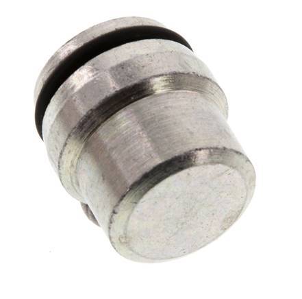 18L Zinc plated Steel Closing Plug for Cutting Ring Fittings 315 Bar DIN 2353 [5 Pieces]