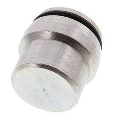 25S Zinc plated Steel Closing Plug for Cutting Ring Fittings 400 Bar DIN 2353 [2 Pieces]