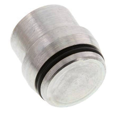 25S Zinc plated Steel Closing Plug for Cutting Ring Fittings 400 Bar DIN 2353 [2 Pieces]