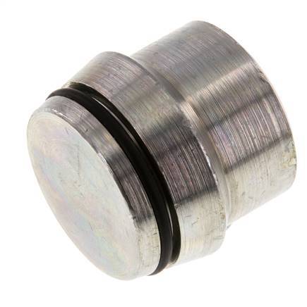 30S Zinc plated Steel Closing Plug for Cutting Ring Fittings 400 Bar DIN 2353