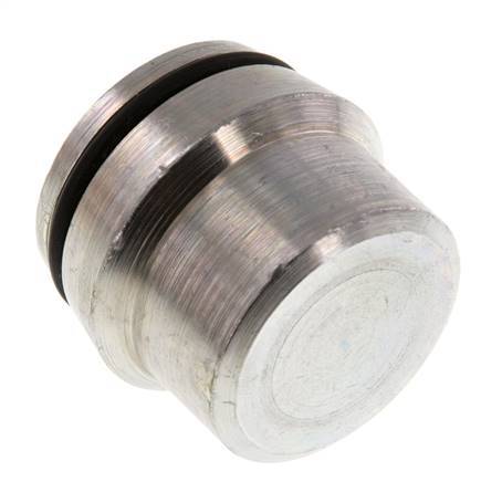 30S Zinc plated Steel Closing Plug for Cutting Ring Fittings 400 Bar DIN 2353