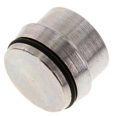 35L Zinc plated Steel Closing Plug for Cutting Ring Fittings 160 Bar DIN 2353