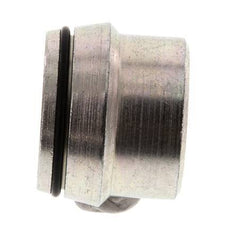 38S Zinc plated Steel Closing Plug for Cutting Ring Fittings 315 Bar DIN 2353