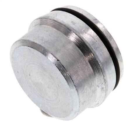 42L Zinc plated Steel Closing Plug for Cutting Ring Fittings 160 Bar DIN 2353