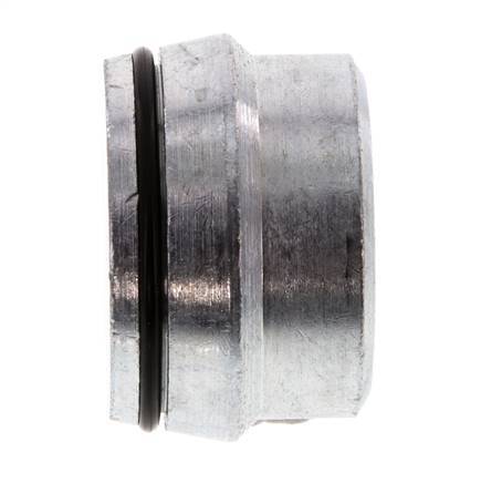 42L Zinc plated Steel Closing Plug for Cutting Ring Fittings 160 Bar DIN 2353