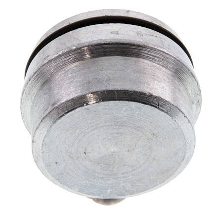 42L Zinc plated Steel Closing Plug for Cutting Ring Fittings 160 Bar DIN 2353