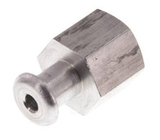 G 1/4'' Female Aluminum Suction Cup Nozzle DN 4 SW 17 [2 Pieces]