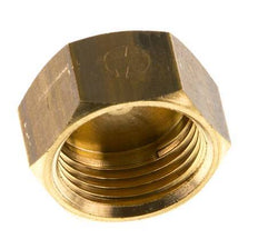 G 3/8'' Brass End cap 16 Bar [5 Pieces]