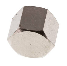 G 1/8'' Nickel plated Brass End cap 16 Bar [5 Pieces]