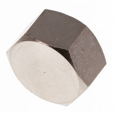 G 3/8'' Nickel plated Brass End cap 16 Bar [5 Pieces]