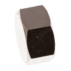 G 3/8'' Nickel plated Brass End cap 16 Bar [5 Pieces]