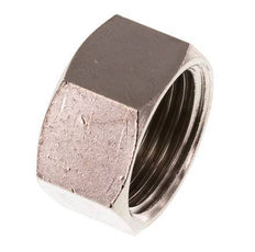 G 3/8'' Nickel plated Brass End cap 16 Bar [5 Pieces]