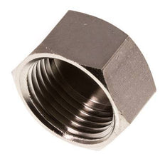 G 3/8'' Nickel plated Brass End cap 16 Bar [5 Pieces]