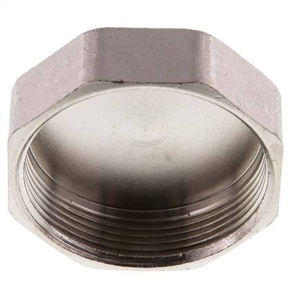 G 2'' Nickel plated Brass End cap 16 Bar