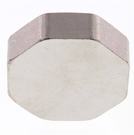 G 2'' Nickel plated Brass End cap 16 Bar