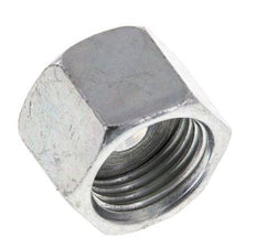 UN 11/16''-16 Zinc plated Steel End cap ORFS 630 Bar