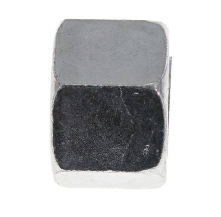 UN 1-3/16''-12 Zinc plated Steel End cap ORFS 400 Bar