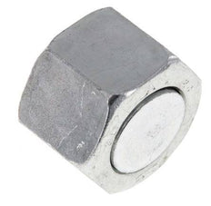 UN 1-3/16''-12 Zinc plated Steel End cap ORFS 400 Bar