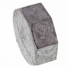Rp 2 1/2'' Zinc plated Cast iron End cap 25 Bar